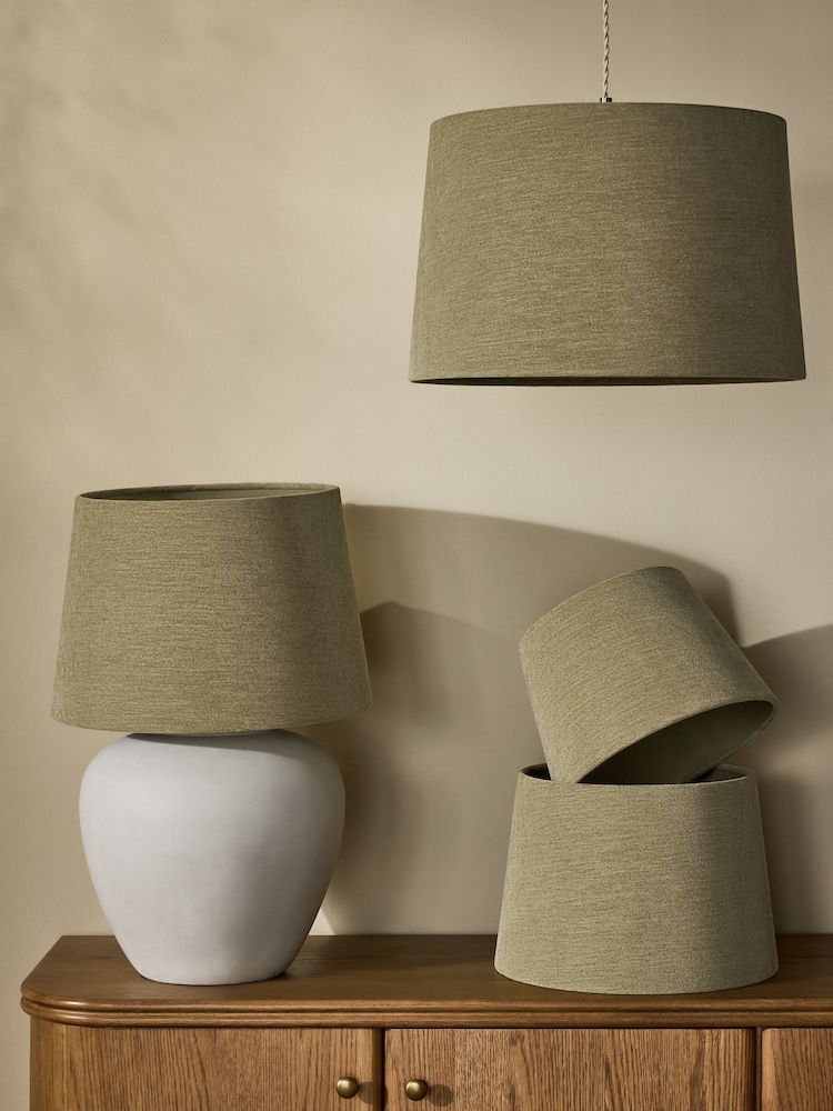 Avslappet Chenille-skjerm med konisk passform - Bilde 2 av 7