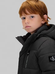 Calvin Klein Hooded Puffer Jacket - صورة 5 من 6