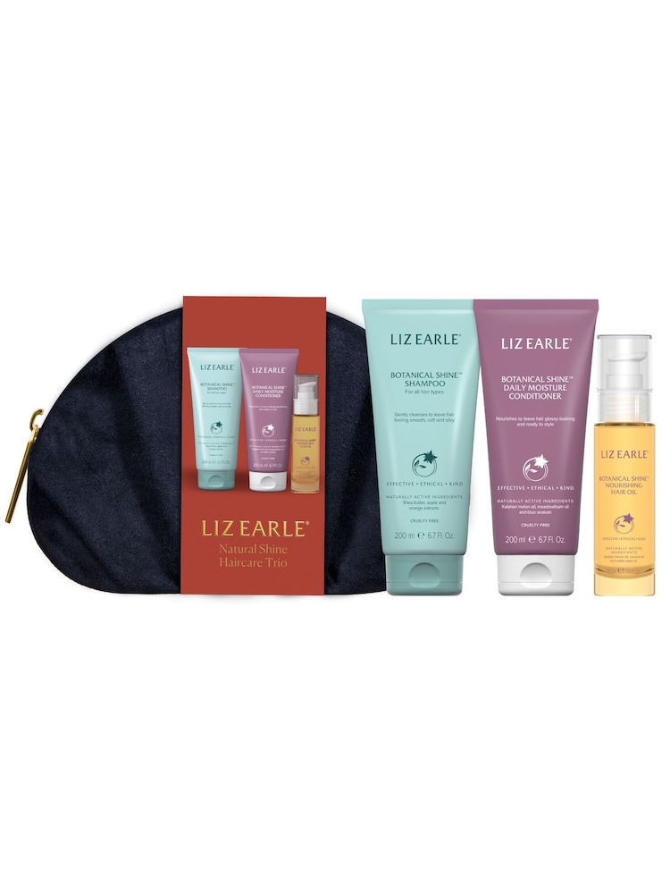 Liz Earle Natural Shine Haircare Trio (Worth £52.00) - Image 1 of 4 Liz Earle Natural Shine Haircare Trio (Worth £52.00) - Image 1 of 4