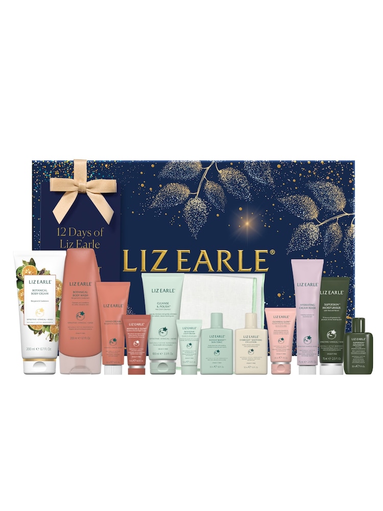 Liz Earle 12 Days of Liz Earle Beauty Advent Calendar (Worth £204) - Image 1 of 1