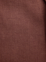 Marrone ruggine - Vestibilità regular - Blazer testurizzato in Blend di lino - Immagine 12 di 12