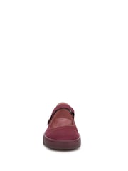 Vionic Red Uptown Regular Fit Arch Support Mary Jane Shoes - Imagem 4 de 7