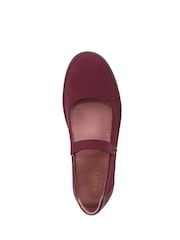 Vionic Red Uptown Regular Fit Arch Support Mary Jane Shoes - Imagem 6 de 7