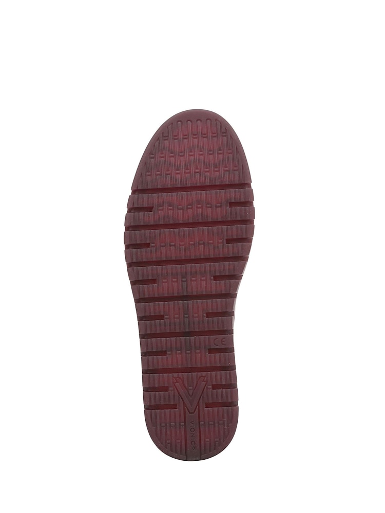 Vionic Red Uptown Regular Fit Arch Support Mary Jane Shoes - Imagem 7 de 7