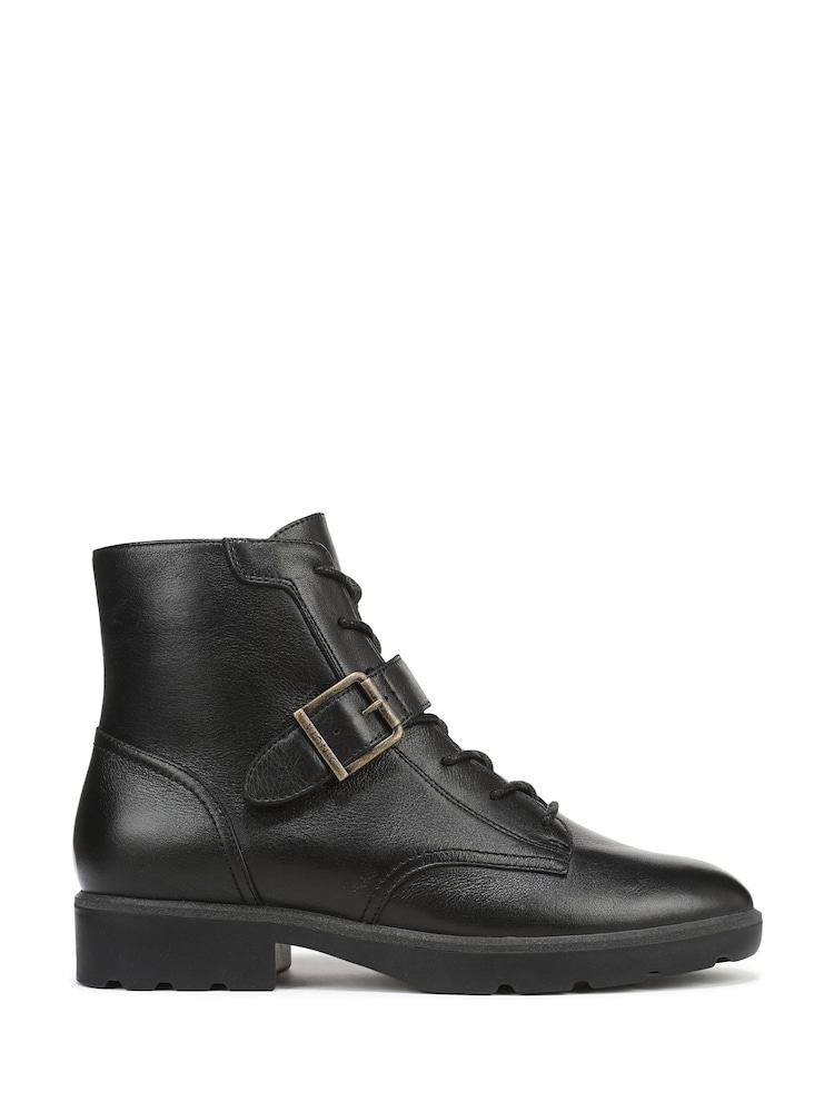 Vionic Catina Wide Fit Arch Support Ankle Black Boots - Image 1 of 7