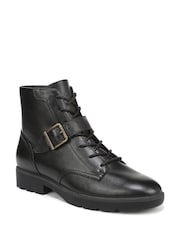 Vionic Catina Wide Fit Arch Support Ankle Black Boots - Image 3 of 7
