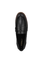 Vionic Black Cleo Wide Fit Arch Support Loafers - Image 6 of 7