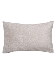 William Morris At Home Sage or Plaster Green Honeysuckle And Tulip 220 Thread Count Duvet Cover and Pillowcase Set - Image 6 of 6