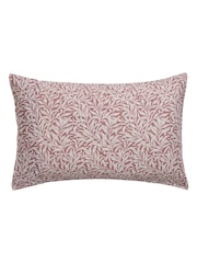 William Morris At Home Brick Pink or Sage Green Rose 220 Thread Count Duvet Cover and Pillowcase Set - Image 7 of 7