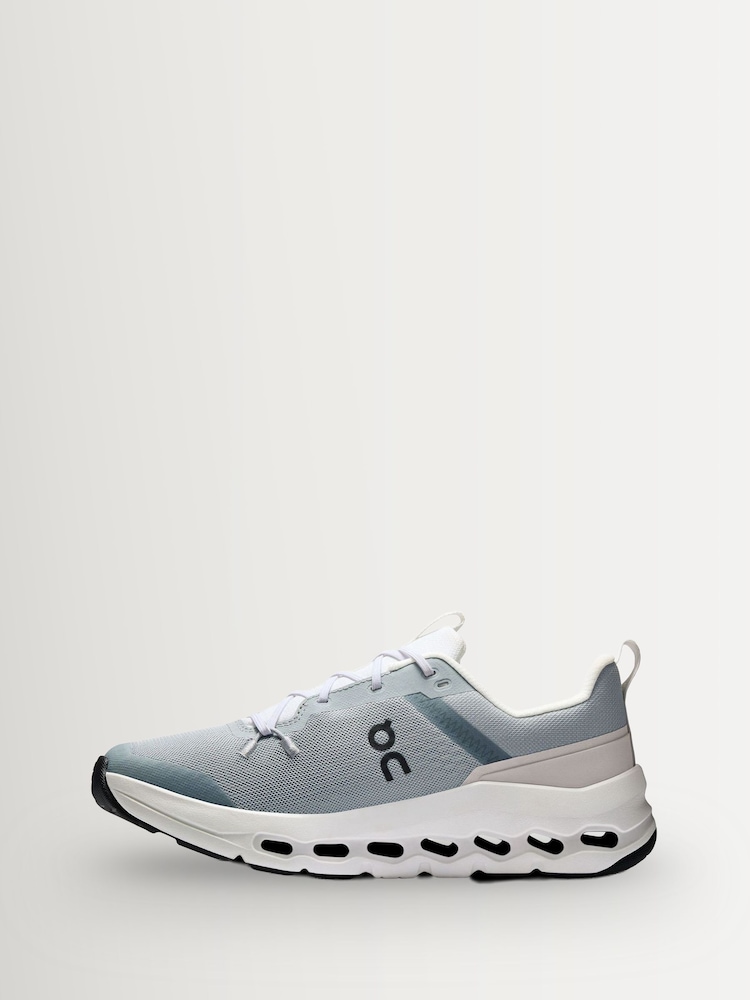 On Grey Marl Youth Cloudleap Lifestyle Trainers - Image 4 of 4