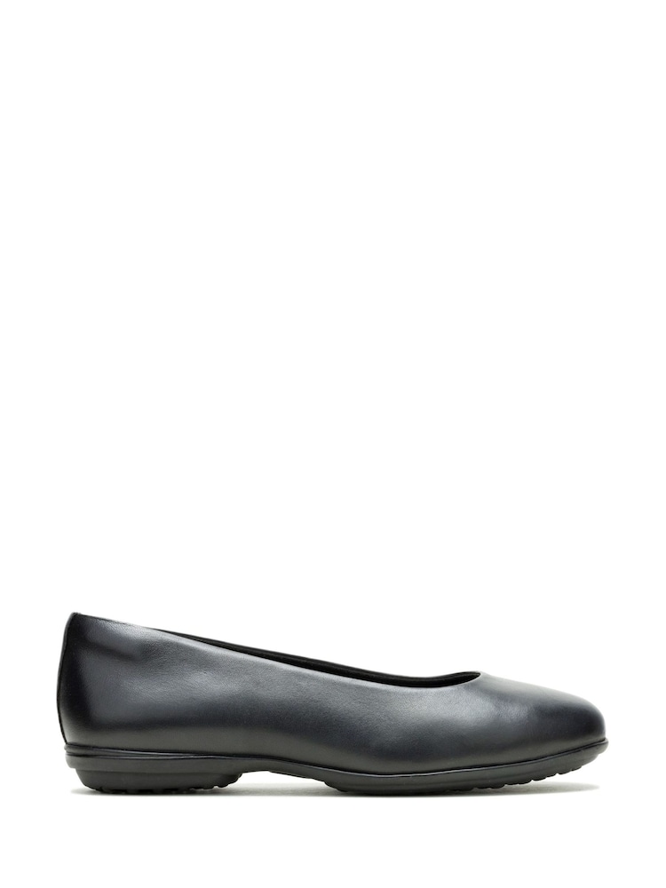 Hush Puppies Black Alice Flat Ballet Shoes - Image 2 of 6