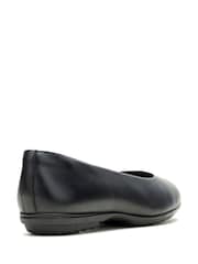 Hush Puppies Black Alice Flat Ballet Shoes - Image 4 of 6