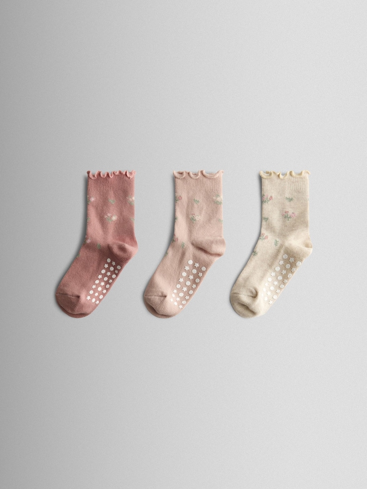 Jojo Maman Bébé 3-Paket Socks - 5şəkildən 1 şəkil