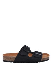 Hush Puppies Black Brixley Mule Sandals - Image 1 of 4