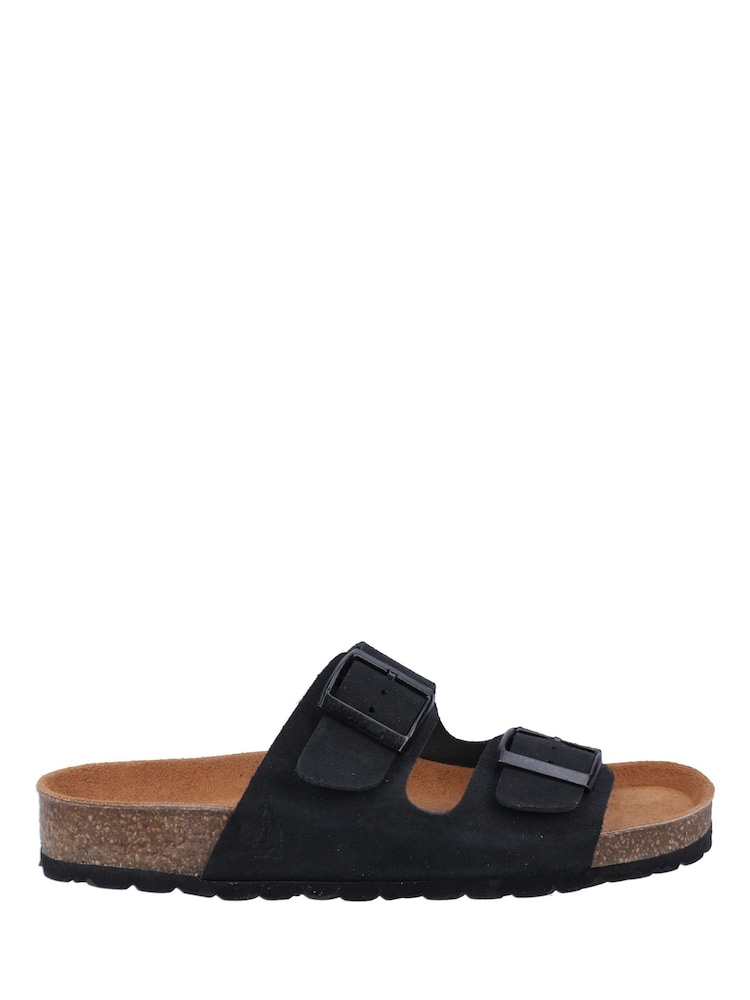 Hush Puppies Black Brixley Mule Sandals - Image 1 of 4