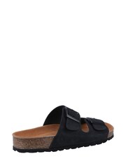 Hush Puppies Black Brixley Mule Sandals - Image 3 of 4