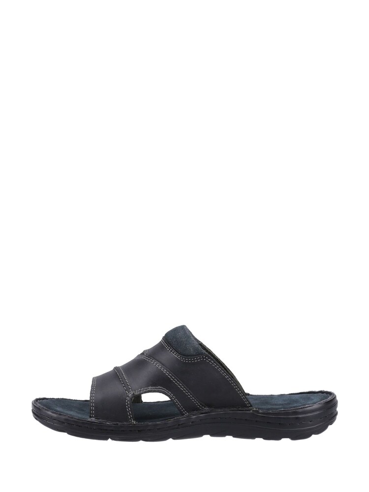 Hush Puppies Black Archer Mule Sandals - Image 4 of 4