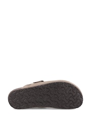Hush Puppies Brown Noel Suede Sandals - Image 2 of 3