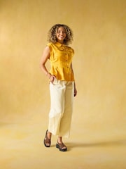 Hush Puppies Brown Rosetta Gladiator Sandals - Image 2 of 6