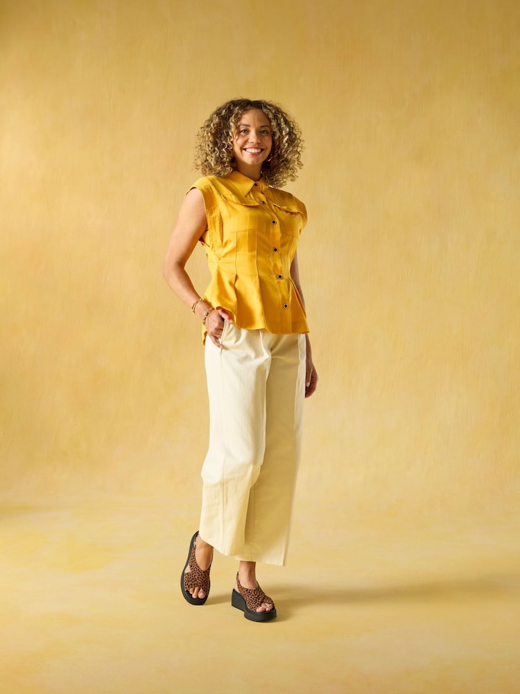 Hush Puppies Brown Rosetta Gladiator Sandals - Image 2 of 6