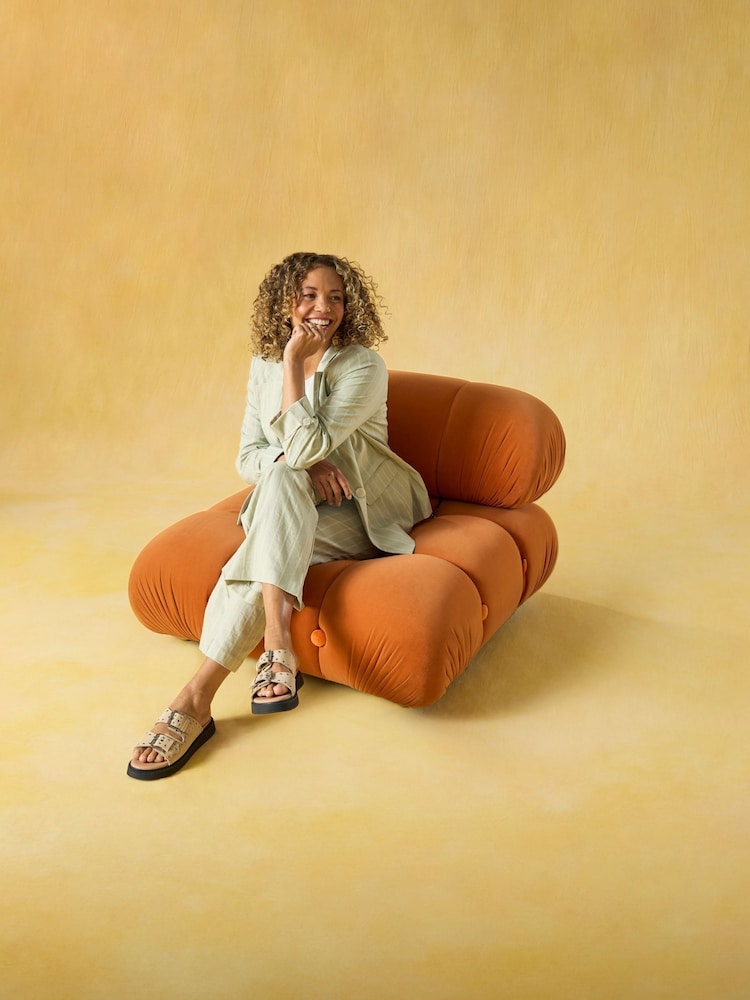 Hush Puppies Brown Christine Mule Sandals - Image 2 of 4