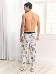 Chelsea Peers White Fairway Frames Print Long Pyjama Bottoms - Image 2 of 5