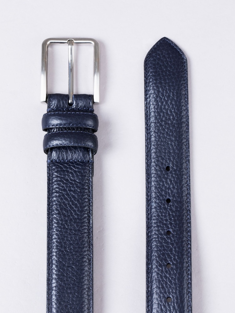 Lakeland Leather Navy Storrs Belt - Image 4 of 4 Lakeland Leather Navy Storrs Belt - Image 4 of 4