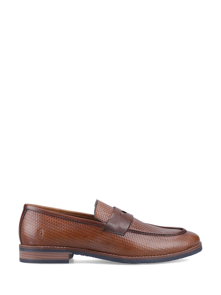Hush Puppies Brown Mitchell Loafers - Image 4 of 4