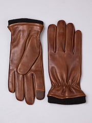 بني - Lakeland Leather David Gloves - صورة 1 من 4