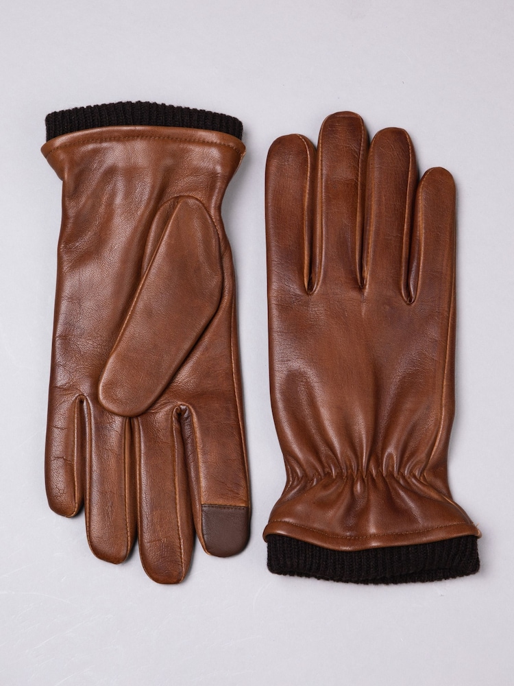 Lakeland Leather Brown David Gloves - Image 1 of 4 Lakeland Leather Brown David Gloves - Image 1 of 4