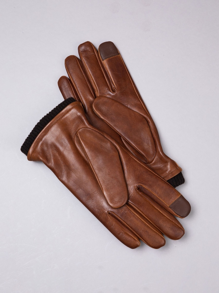 Lakeland Leather Brown David Gloves - Image 2 of 4 Lakeland Leather Brown David Gloves - Image 2 of 4