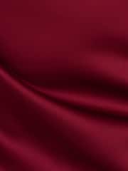 Adrianna By Adrianna Papell Red Knit Crepe Dress - Image 6 of 6