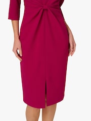 Adrianna Papell Purple Beaded Dress - Image 5 of 6