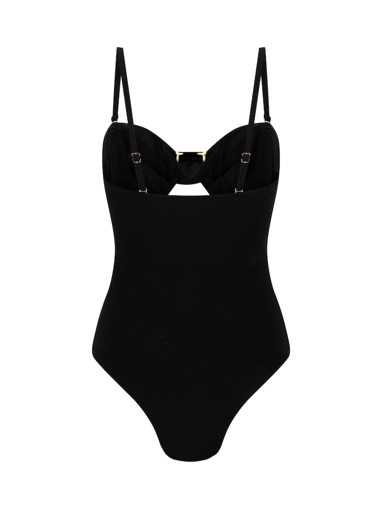Hunkemöller Cabo Shaping Bathingsuit Black Swimsuit - Image 5 of 5