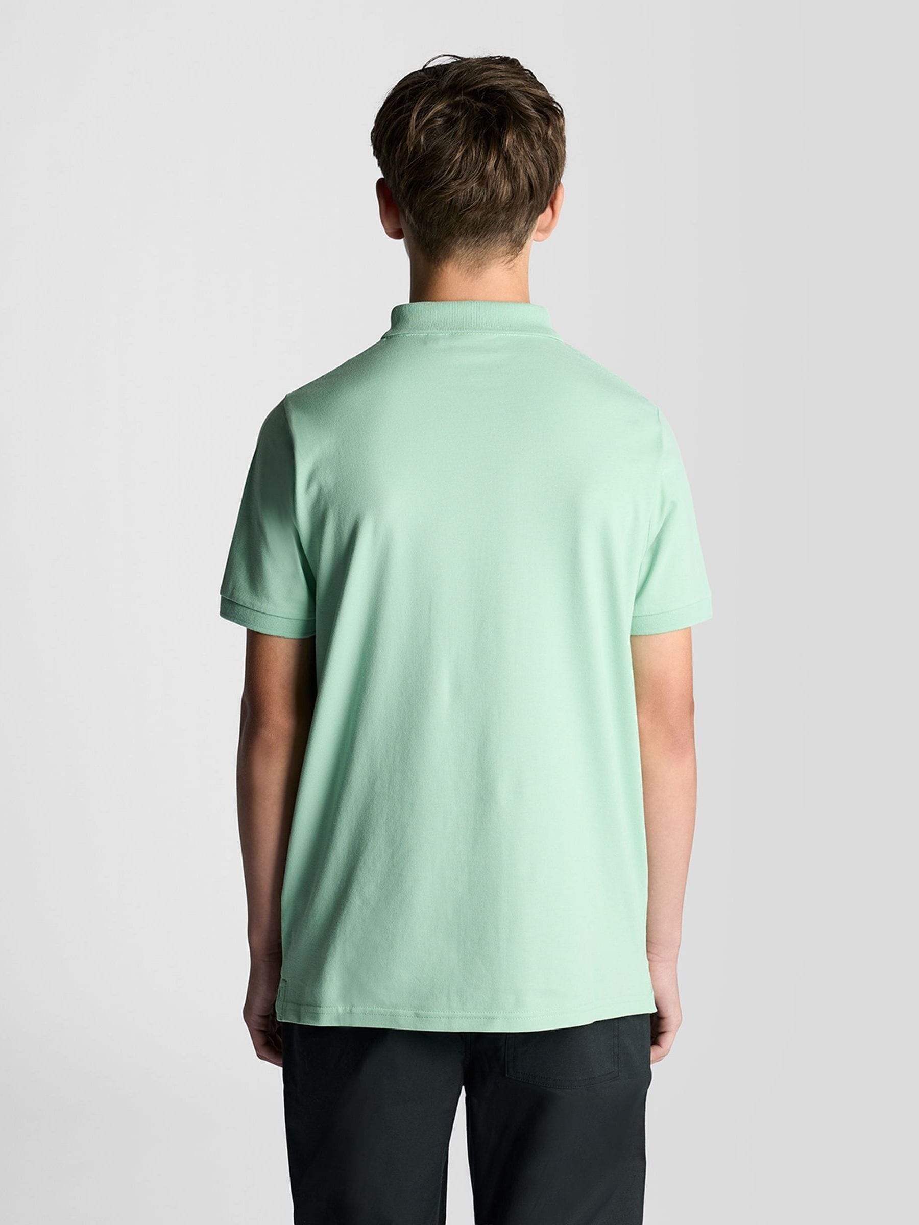 Next：日本 ターコイズシャドウ - Lyle & Scott 無地ポロシャツ from