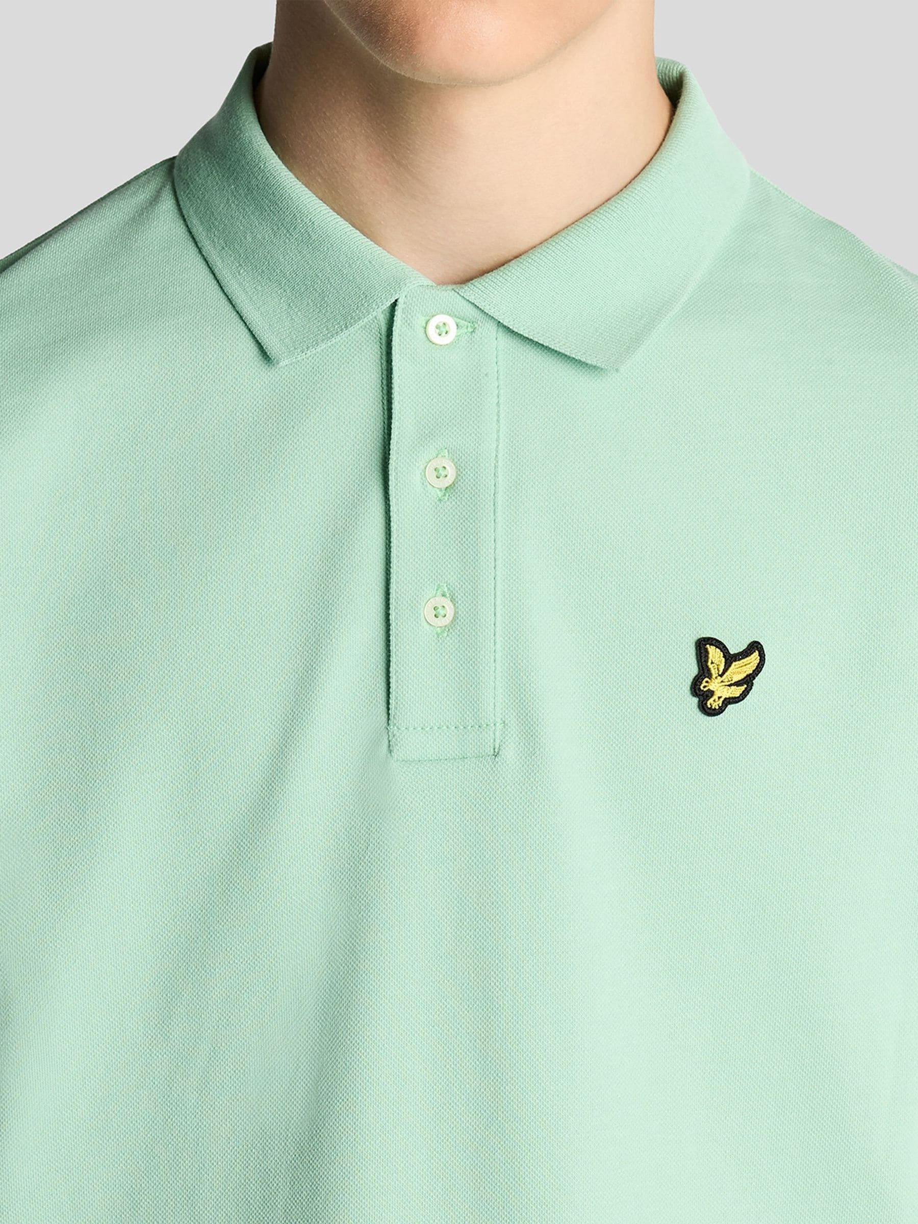 Next：日本 ターコイズシャドウ - Lyle & Scott 無地ポロシャツ from