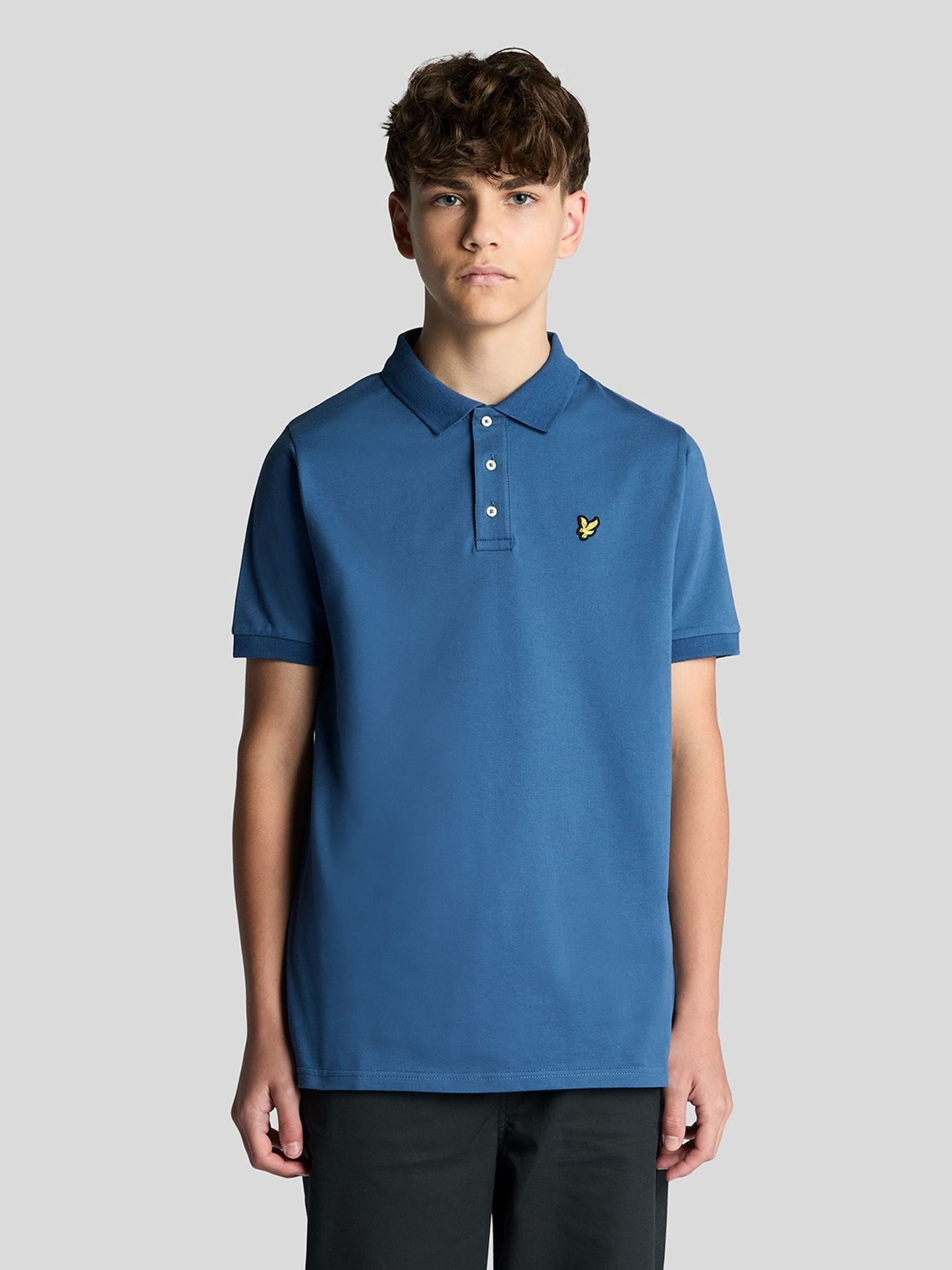 Next：日本 ダーク コーンフラワー - Lyle & Scott 無地ポロシャツ