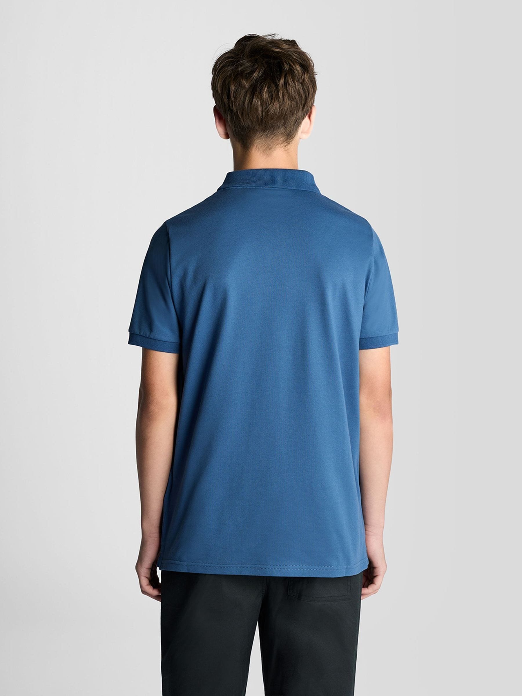 Next：日本 ダーク コーンフラワー - Lyle & Scott 無地 ポロシャツ