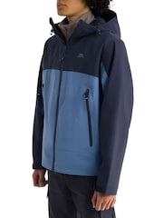 Trespass Blue Ewen Rain Jacket - Image 3 of 7