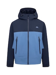 Trespass Blue Ewen Rain Jacket - Image 6 of 7