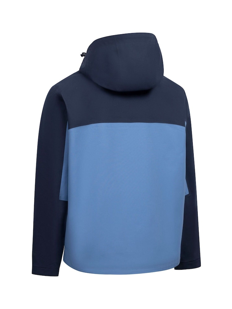 Trespass Blue Ewen Rain Jacket - Image 7 of 7