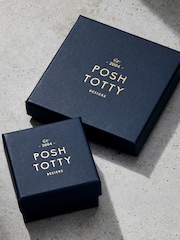 Posh Totty Designs Men's Personalised Fine Leather Message Bracelet - Image 5 of 5