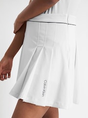Calvin Klein Golf White Skylar Pleated Skort - Image 4 of 9
