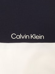 Calvin Klein Golf White Springhill Colourblock Polo Shirt - Image 7 of 8