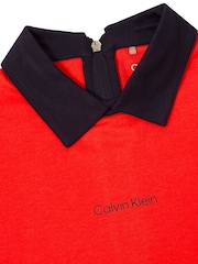 Calvin Klein Golf Red Brooke Short Sleeve Polo - Image 7 of 9