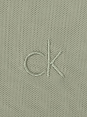 Calvin Klein Golf Green Uni Luxe Pique T-Shirt - Image 8 of 8