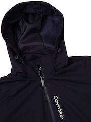 Calvin Klein Golf Blue Oso Hooded Windbreaker - Image 7 of 9