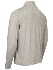 Ασημί - Κοντομάνικο μπλουζάκι με φερμουάρ Calvin Klein Golf Cruise 1/4 - Εικόνα 2 από 5