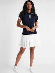 Calvin Klein Golf Blue Destin Short Sleeve Polo Shirt - Image 2 of 8