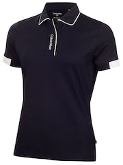 Calvin Klein Golf Blue Destin Short Sleeve Polo Shirt - Image 5 of 8